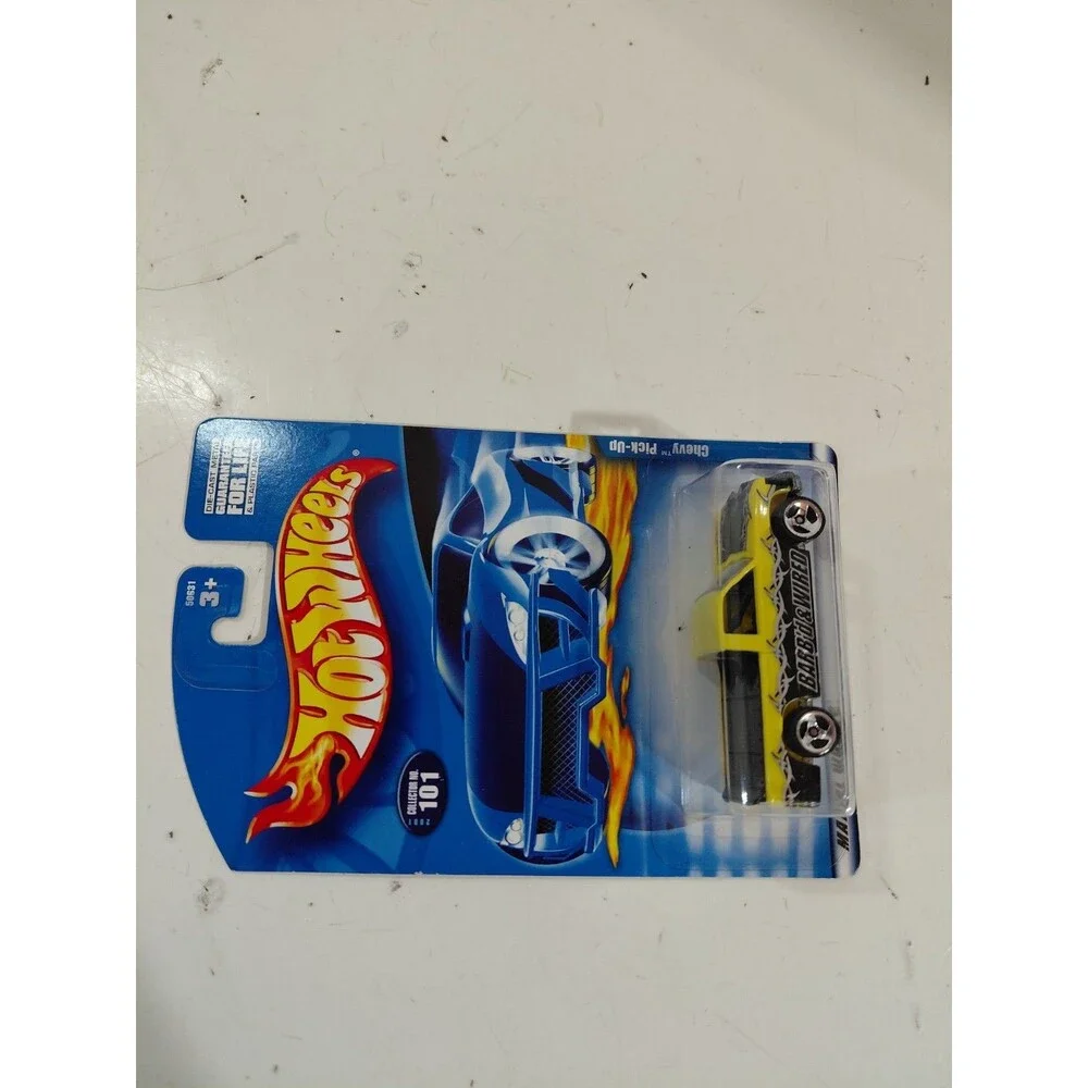 NIP Hot Wheels 1:64 Die Cast Barbed & Wired Chevrolet 1500 Racing Pickup Truck